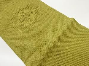 絽カットワーク花菱模様名古屋帯